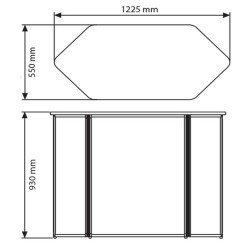 Altıgen Panset Masa