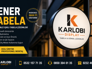 ışıklı fener tabela
