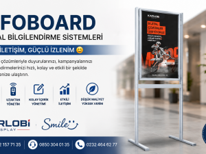 infoboard dijital bilgilendirme sistemleri