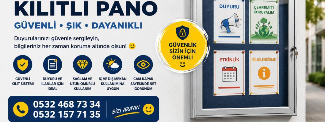 kilitli pano