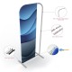 80x200 cm Tekstil Rollup Banner 
