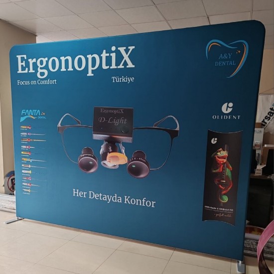 450x250 cm Düz Tekstil Backdrop