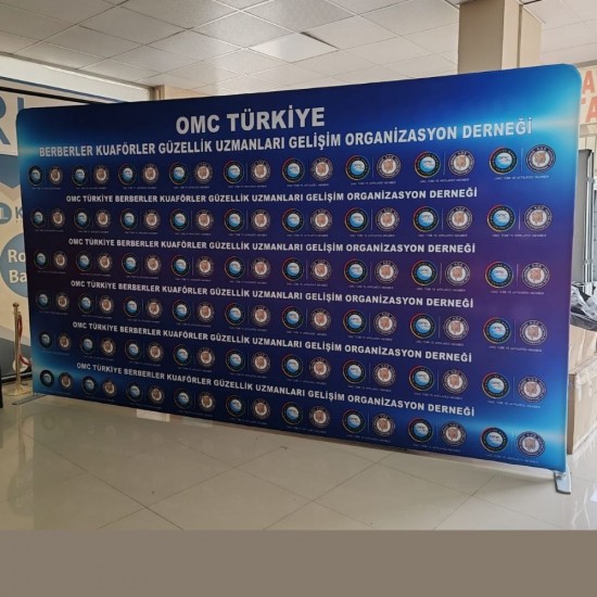 600x200 cm Düz Tekstil Backdrop