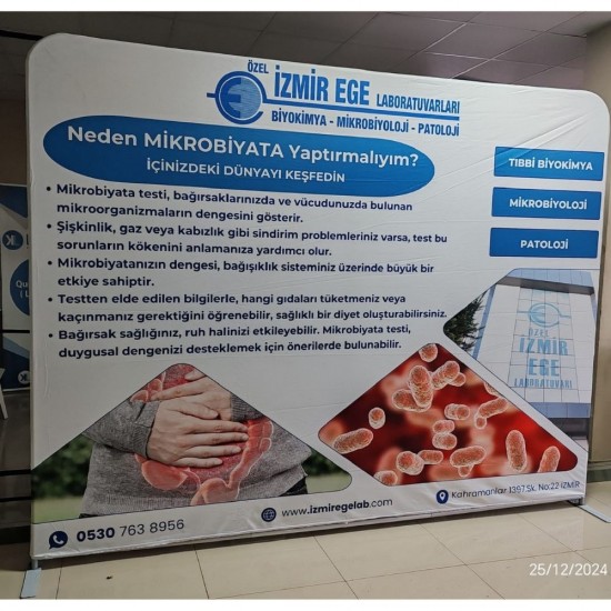 400x200 cm Düz Tekstil Backdrop