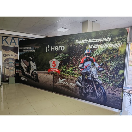 550x200 cm Düz Tekstil Backdrop