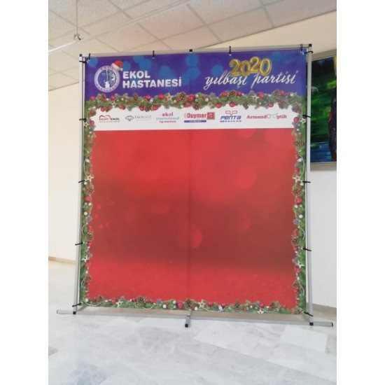 200x230 cm Düz Tekstil Backdrop