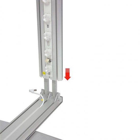 85x200 cm Lightbox Banner Işıklı Çift Taraflı Modüler 