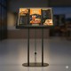 60x39 cm Lightbox Menü Standı