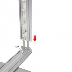 300x245 cm Lightbox Banner Işıklı Çift Taraflı Modüler