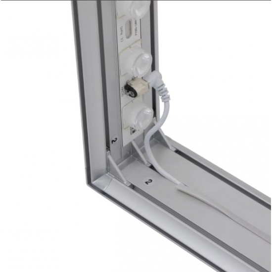 200x245 cm Lightbox Banner Işıklı Çift Taraflı Modüler