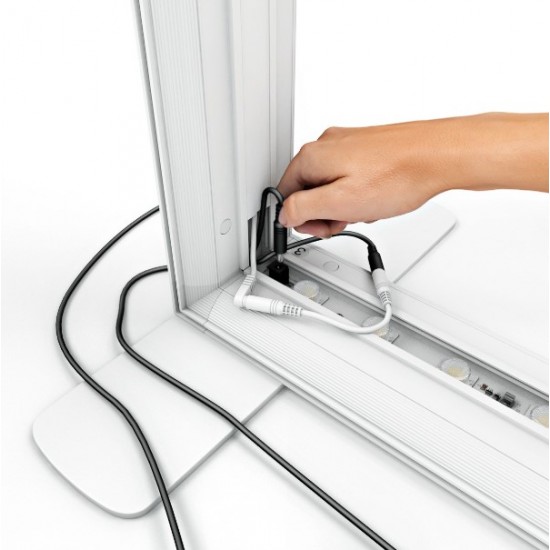 200x245 cm Lightbox Banner Işıklı Çift Taraflı Modüler