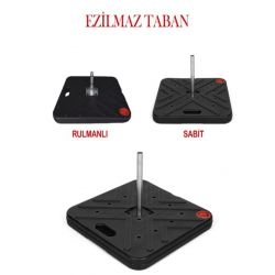 Karlobi ezilmez yelken bayrak bidonu