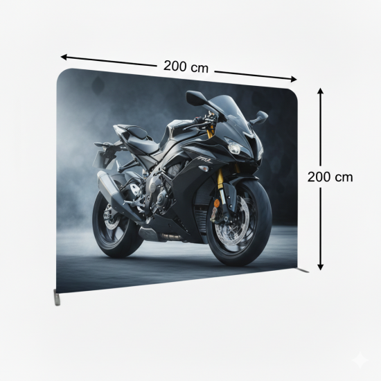 200x200 cm Düz Tekstil Backdrop