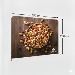 350x200 cm Düz Tekstil Backdrop