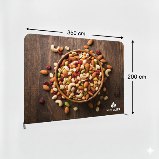 350x200 cm Düz Tekstil Backdrop