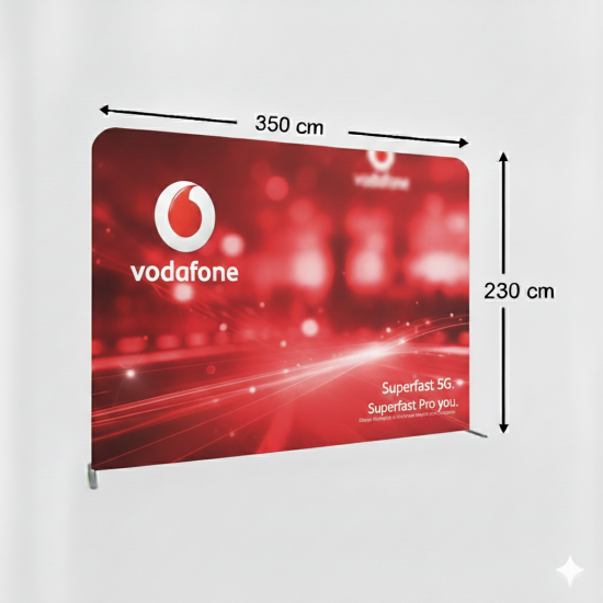 350x230 cm Düz Tekstil Backdrop