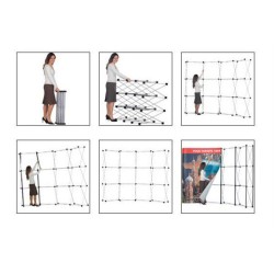 3x3 Oval Örümcek Stand İskeleti Kiralama