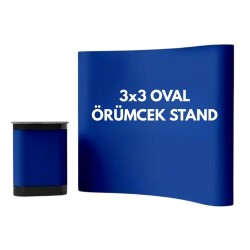 Snapper Oval Örümcek Stand 3x3