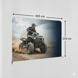 400x250 cm Düz Tekstil Backdrop
