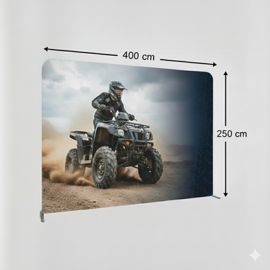 400x250 cm Düz Tekstil Backdrop