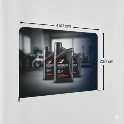 450x230 cm Düz Tekstil Backdrop