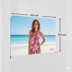 450x250 cm Düz Tekstil Backdrop