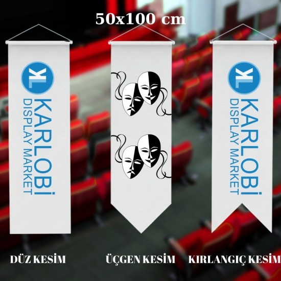 50x100 cm Kırlangıç Bayrak