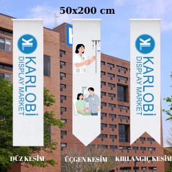 50x200 cm Kırlangıç Bayrak