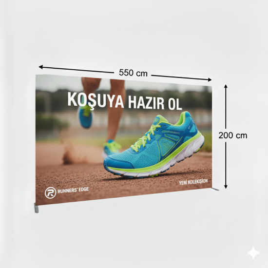 550x200 cm Düz Tekstil Backdrop