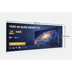 600x250 cm Düz Tekstil Backdrop