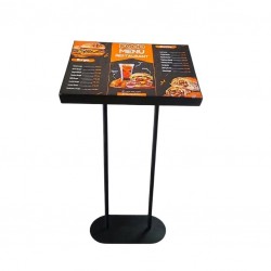 60x39 cm Lightbox Menü Standı