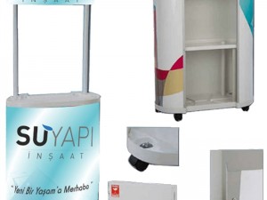 Oval Plastik Tanıtım Standı